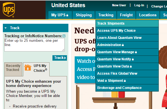 ups tracking, ups tracking number
