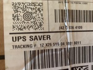 UPS service code