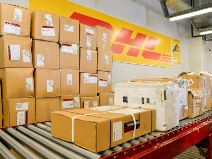 DHL package on hold